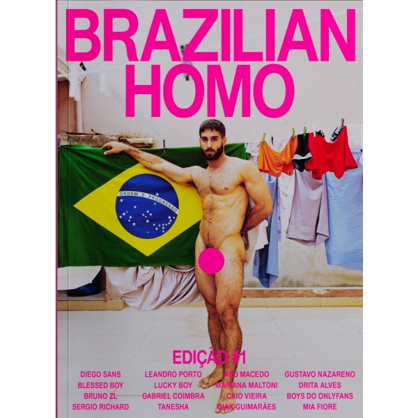 Brazilian Homo Ed 01 - Capa Diego Sans (Made in Brazil)