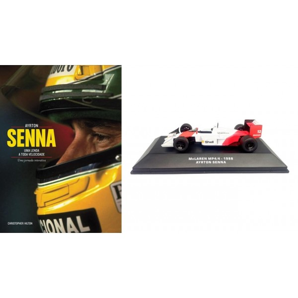 Ayrton Senna: Uma Lenda a Toda Velocidade - Edição Especial: Acompanha Miniatura da McLaren
