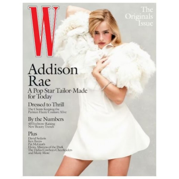 REVISTA W MAGAZINE- ADDISON RAE