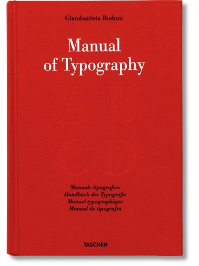 Bodoni. Manual of Typography – Manuale tipografico (1818)