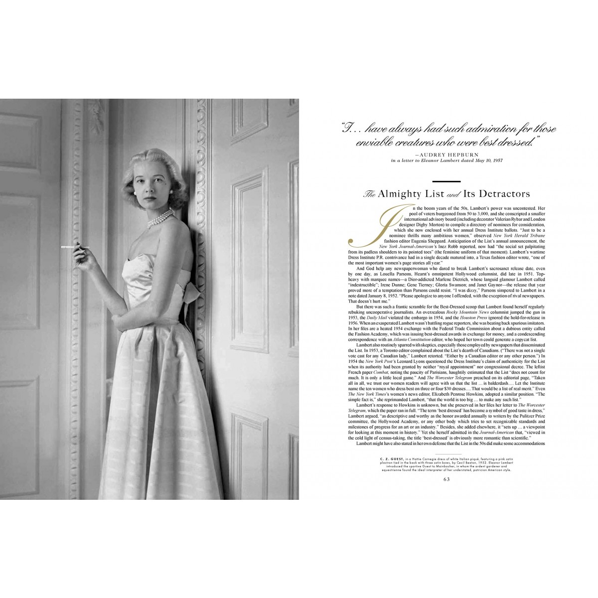 The International Best Dressed List The Official Story